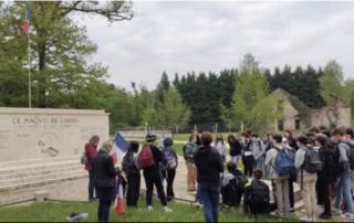 Le club Résistance, en visite sur le Mémorial du maquis de Lorris en forêt d’Orléans